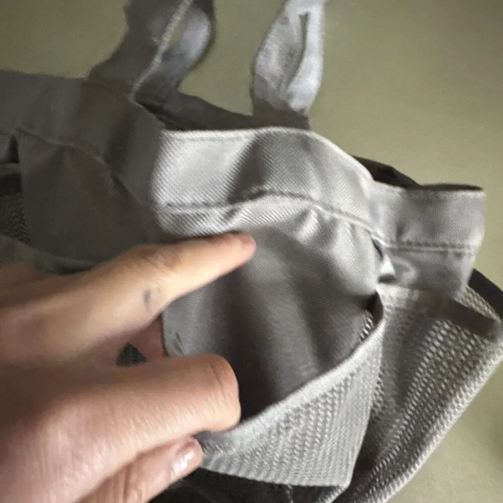 Bathroom Caddy Shower Tote Bag, Small, Gray, Mesh